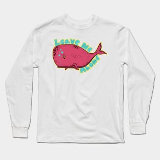 Big Sweet Whale Long Sleeve T-Shirt